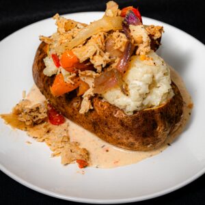 Over-loaded potatoes