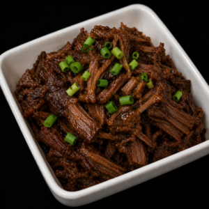 Pulled braised beef