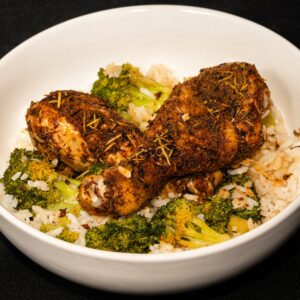 Rice with broccoli +